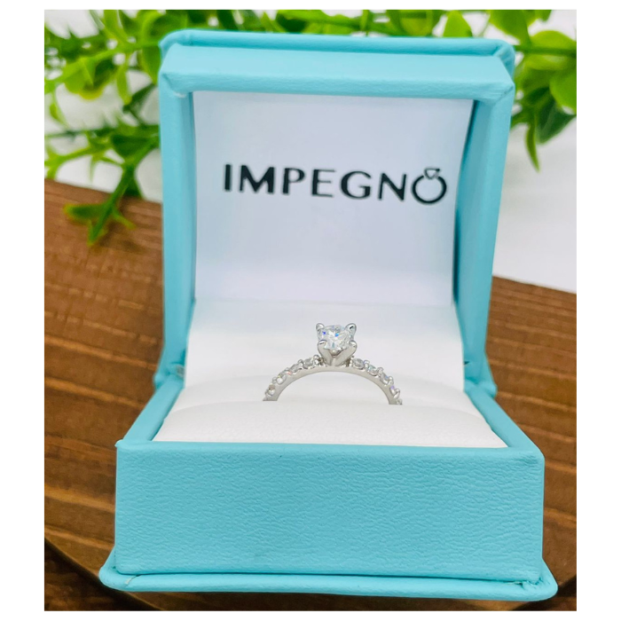 Anillo de compromiso | Elegancia y Brillo en Joyería Impegno