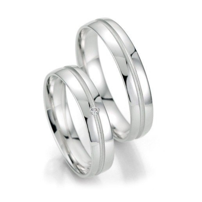 Anillo dAnillo de Matrimonio | Elegancia y Brillo en Joyería Impegnoe Matrimonio con zirconias | Joyería Impegno