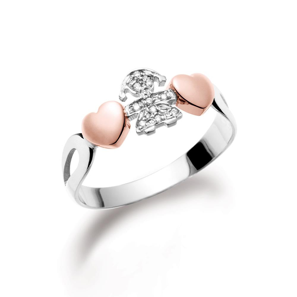 LBB112 Anillo niña 0.04 cts