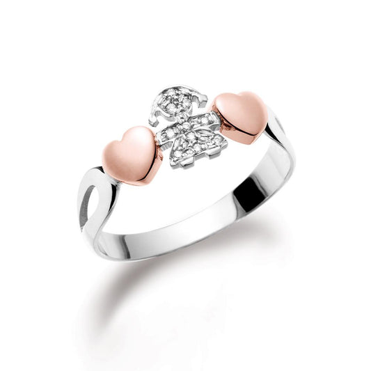 LBB112 Anillo niña 0.04 cts