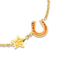 PMG037 Pulsera estrella y herradura