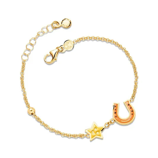 PMG037 Pulsera estrella y herradura